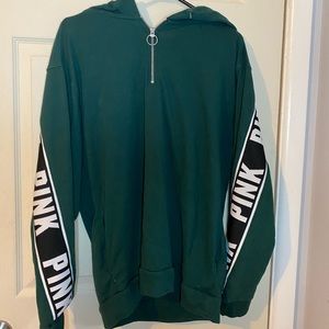 Victoria’s Secret green hoodie